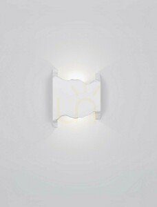 Gipsz fali lámpa Luces Exclusivas QUIME LE44712, 25,5 x 18,5 cm, LED 6 W 354 lm 3000K, fehér small 2