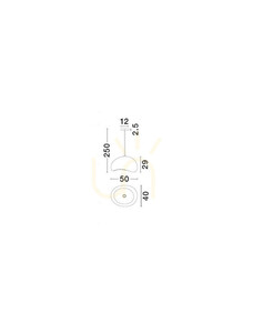 PALINZA függőlámpa 50 cm barna E27 Luces Exclusivas LE45323 small 3