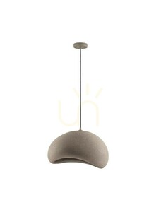 PALINZA függőlámpa 50 cm barna E27 Luces Exclusivas LE45323 small 0