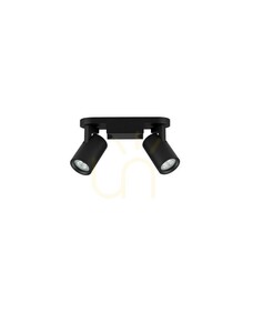 Luces Exclusivas LUNBIRA LE45660 fekete mennyezeti spotlámpa 2×GU10, 22 cm small 3