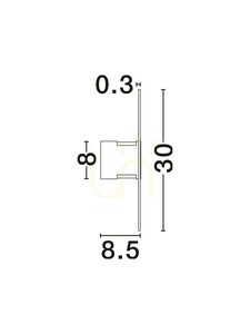 TACORO Luces Exclusivas fali lámpa LE46158 small 5