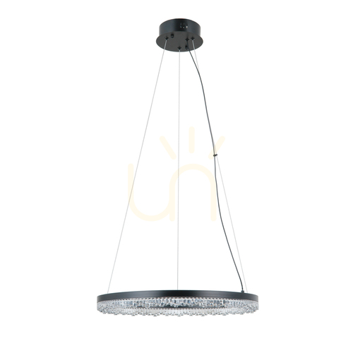 Jelölje be Italux LED függőlámpa fekete 50 cm PND-34526-M-BK