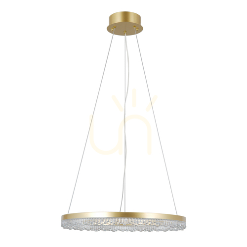 Jelölje be Italux LED függőlámpa aranysárga Ø50 cm PND-34526-M-GD