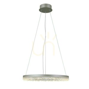 Italux Barlo LED függőlámpa, ezüst, 50 cm, PND-34526-M-SILV small 6