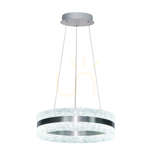 Jelölje be Italux Blera LED függőlámpa krómozott 40 cm 24W PND-98273-SCHR