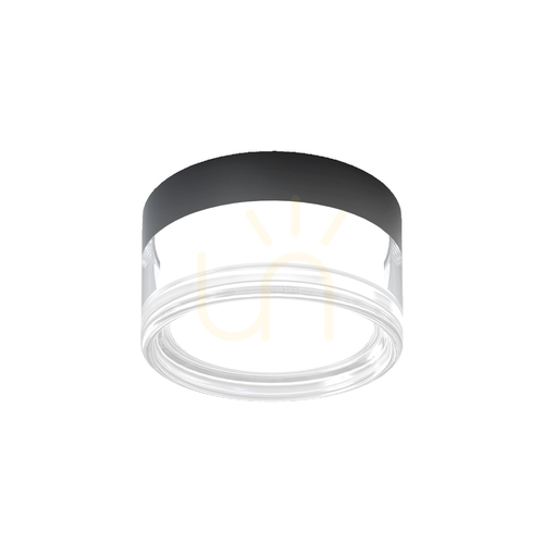 Jelölje be Plafon Italux Enios LED fekete IP65 14 cm PLF-63829-BK