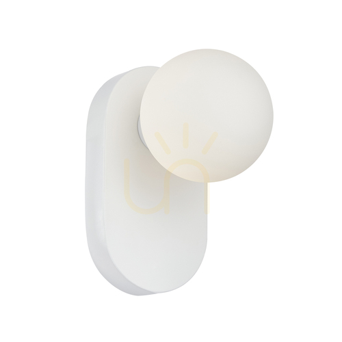 Jelölje be Fali lámpa Italux Morti fehér G9 üveg és fém 18 cm WL-2931-1-WH