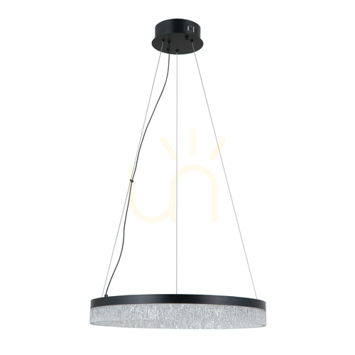 Jelölje be Italux LED fekete függőlámpa 50 cm PND-34533-M-BK