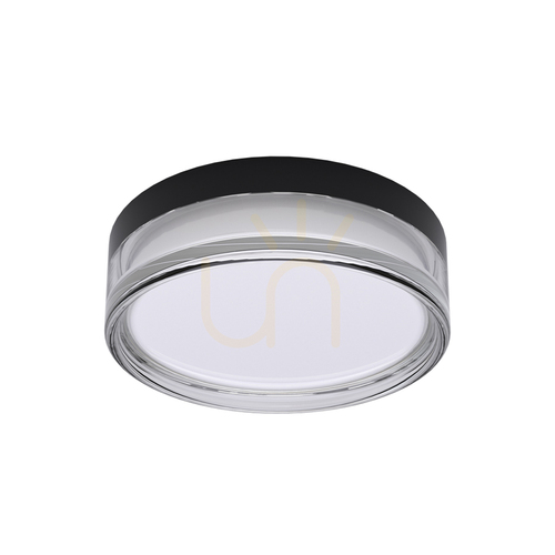 Jelölje be Italux LED plafon lámpa fekete 30 cm IP65 PLF-73527-M-BK