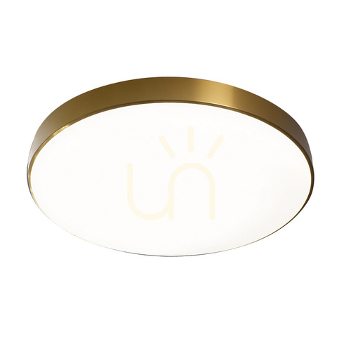 Jelölje be Plafond Italux Ateia LED aranysárga 40 cm PLF-53472-GD