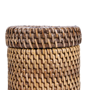 Fonott kosár rattan természetes barna 9x12 cm Baskets small 8