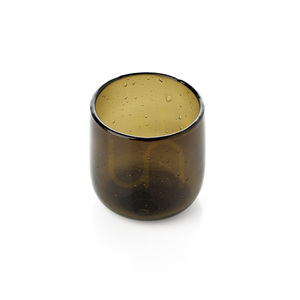Cognac füstös barna gyertyatartó 9 cm 3 Cognac füstös barna gyertyatartó 9 cm small 3