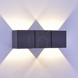 MARCEL fali lámpa 9658-13 Antracit 2xLED small 10