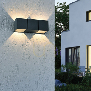 MARCEL fali lámpa 9658-13 Antracit 2xLED small 13