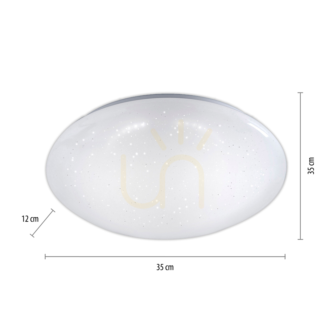 Kijelző SKYLER Plafond 14231-16 Fehér 1xLED SKYLER Plafond 14231-16 Fehér 1xLED