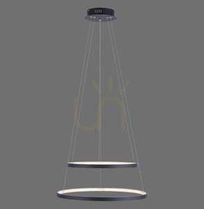CIRCLE függőlámpa 11525-13 Antracit 2xLED small 0