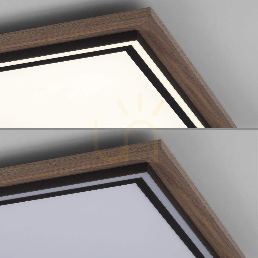 Előadás Plafond PALMA 6141-79 fa 2xLED Plafond PALMA 6141-79 fa 2xLED