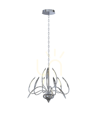 Jelölje be Aviano Tokyo 5326-1201 függőlámpa króm, LED 57 W 3000K, Ø73 cm