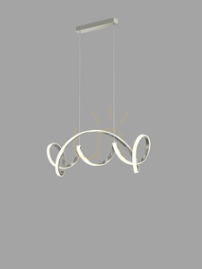 TORONTO ezüst függőlámpa 105 cm 7095-0163 Aviano small 2
