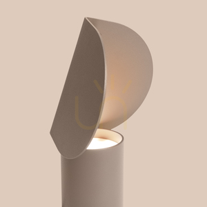 BISCUIT taupe LED asztali lámpa 3000K small 4