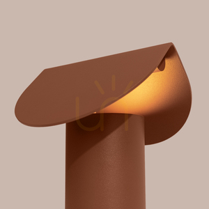 BISCUIT mocca LED asztali lámpa 3000K small 5
