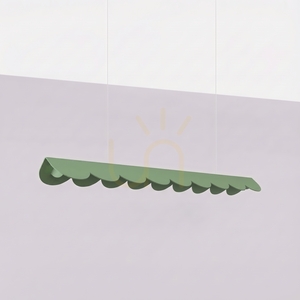 BISCUIT 100 zsálya LED 3000K függőlámpa small 1