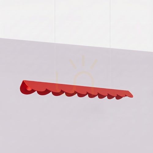 Jelölje be BISCUIT 100 piros LED 4000K függőlámpa
