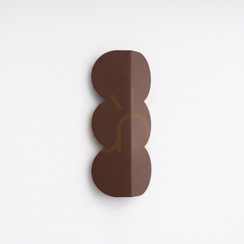 Jelölje be BISCUIT fali lámpa barna