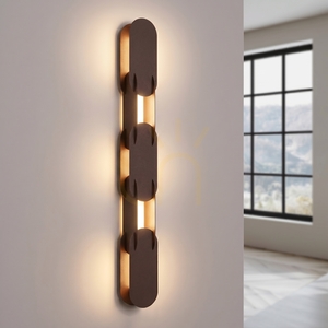 CHAIN 91 barna LED fali lámpa 3000K small 2