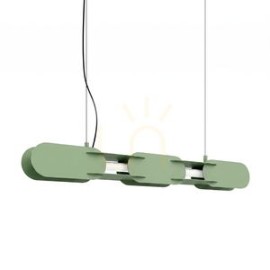Thoro CHAIN 91 zsályazöld LED függeszték 9,75W 1290lm 3000K PUSH-DIMM/DALI TH.790 small 0