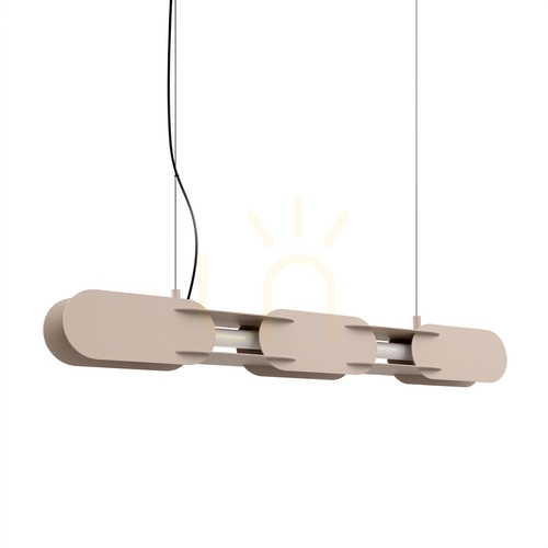 Jelölje be CHAIN 91 taupe LED 3000K függőlámpa
