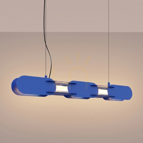 Jelölje be Thoro CHAIN 91 ultramarin LED függőlámpa 3000K