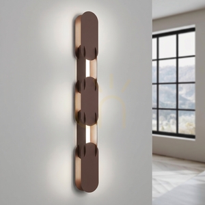 CHAIN 91 barna LED fali lámpa 4000K small 2