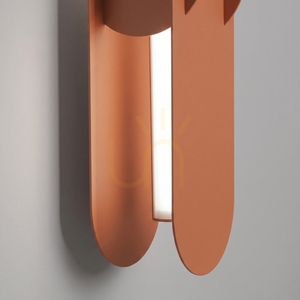 CHAIN 91 okker vörös LED fali lámpa 4000K small 3