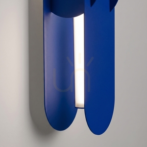 CHAIN 91 ultramarin LED fali lámpa 4000K small 3