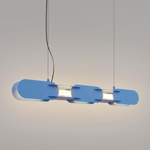 CHAIN 91 kék LED 4000K függőlámpa small 2