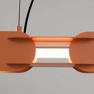 CHAIN 91 okker vörös LED 4000K függőlámpa small 3