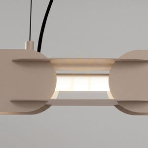 CHAIN 91 taupe LED 4000K függőlámpa small 3