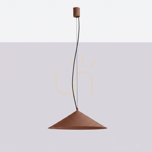 Thoro FINT mocca függőlámpa, Ø 50 cm kúp, LED 7,5 W 1070 lm 3000 K, TRIAC-szabályozható small 7