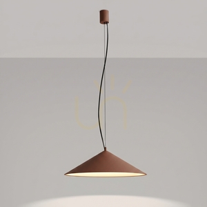 Thoro FINT mocca függőlámpa, Ø 50 cm kúp, LED 7,5 W 1070 lm 3000 K, TRIAC-szabályozható small 8