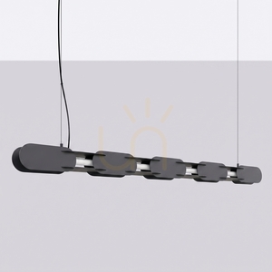 CHAIN 158 fekete LED 3000K függőlámpa small 1