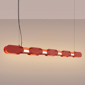 CHAIN 158 piros LED 3000K függőlámpa small 2