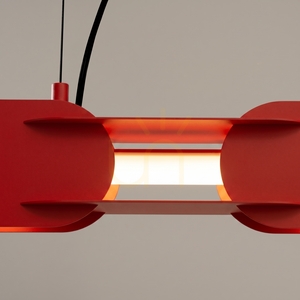 CHAIN 158 piros LED 3000K függőlámpa small 3