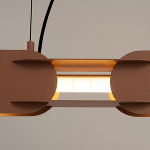 CHAIN 158 mocca LED 3000K függőlámpa small 3