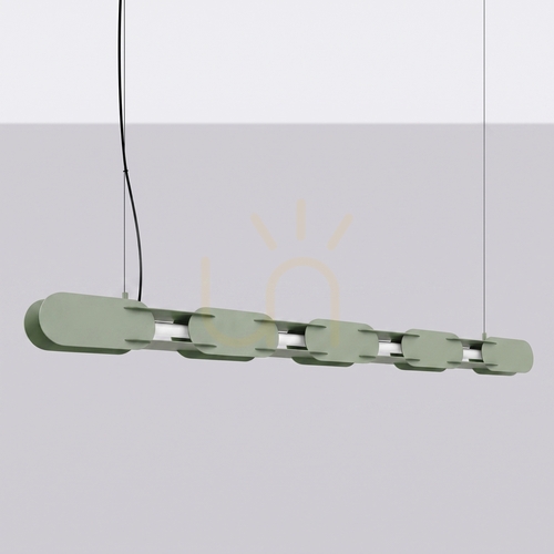 Jelölje be CHAIN 158 zöld olajzöld LED 3000K függőlámpa