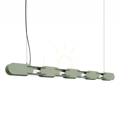 Jelölje be CHAIN 158 zöld olajzöld LED 3000K függőlámpa