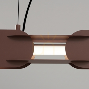 CHAIN 158 barna LED 4000K LED függőlámpa small 3