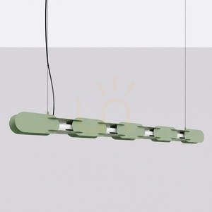 CHAIN 158 sage LED 4000K LED függőlámpa small 1