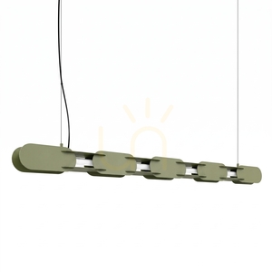 CHAIN 158 függőlámpa olajzöld LED 4000K small 0