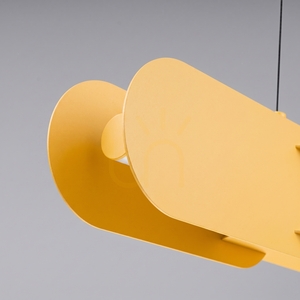 CHAIN 158 Thoro TH.1049 lineáris függesztéklámpa sárga LED 19,9 W 2355 lm 4000 K small 4